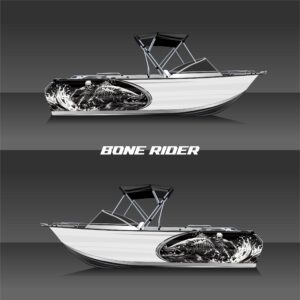 Partial Wrap Kit - Bone Rider