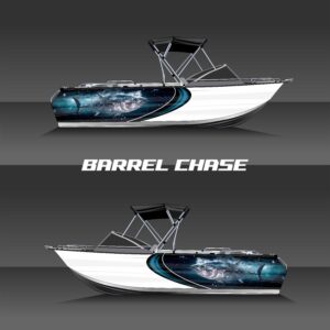 Partial Wrap Kit - Barrel Chase - Bluefin Tuna